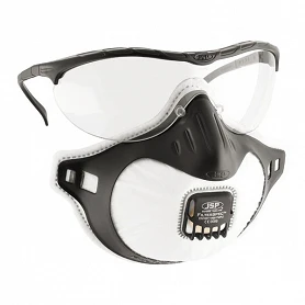 3 demi-masques de protection filtrant FMP combinés avec lunettes FILTERSPEC® - JSP