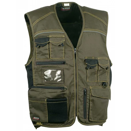 gilet sans manches multipoches homme