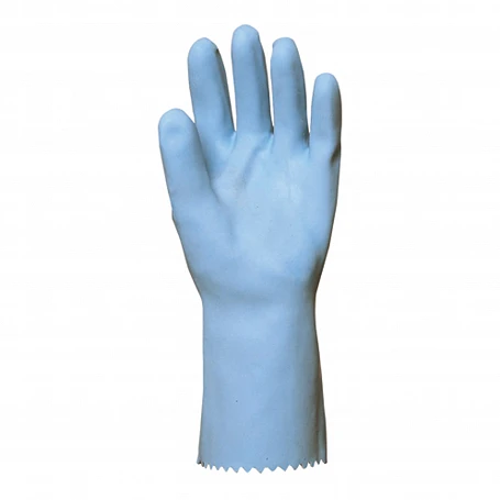 1 paire de gants latex sur jersey coton bleu 5200 - COVERGUARD