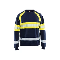 Sweat de travail haute visibilité 100 % coton 3359 - BLAKLADER