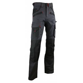 Pantalon cotonpoly ARGILE - LMA