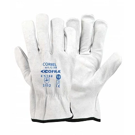 Lot 12 paires de gants en cuir Corbel - COFRA