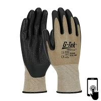 Gants G-TEK tricotés nylon avec enduction Neofoam et picots 34-645 (1 paire) - PIP