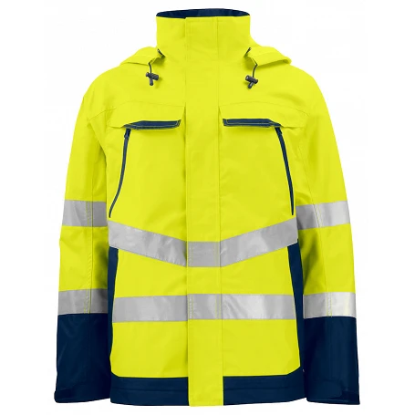 Veste de travail softshell haute visibilité étanche - PROJOB