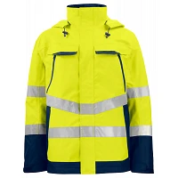 Veste de travail softshell haute visibilité étanche - PROJOB