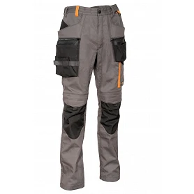 XS-7XL Pantalons de Sécurité Plusieurs Couleurs avec Genouillère Intégrée Ultra Robuste TMG® Pantalon de Travail pour Hommes 