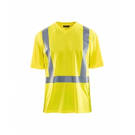 T-shirt de travail haute visibilité, anti-UV et anti-odeurs 3382 - BLAKLADER