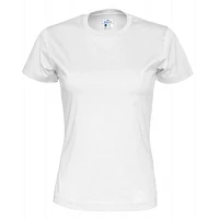 T-shirt de travail femme col rond 100 % bio équitable 141007 - COTTOVER