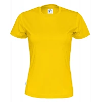 T-shirt de travail femme col rond 100 % bio équitable 141007 - COTTOVER