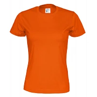 T-shirt de travail femme col rond 100 % bio équitable 141007 - COTTOVER