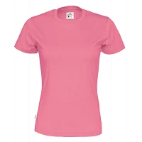 T-shirt de travail femme col rond 100 % bio équitable 141007 - COTTOVER