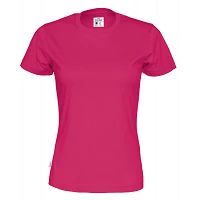 T-shirt de travail femme col rond 100 % bio équitable 141007 - COTTOVER
