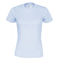 T-shirt de travail femme col rond 100 % bio équitable 141007 - COTTOVER