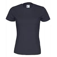 T-shirt de travail femme col rond 100 % bio équitable 141007 - COTTOVER