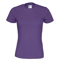 T-shirt de travail femme col rond 100 % bio équitable 141007 - COTTOVER