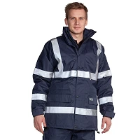 Parka Multinormes 4-en-1 ATEX HV avec veste intérieure polaire amovible 10-568 - OCEAN