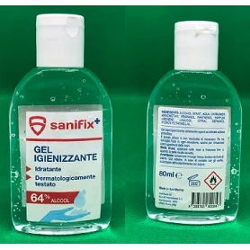 Gel Hydroalcoolique 80 ml Sanifix (unité) - PAYPER