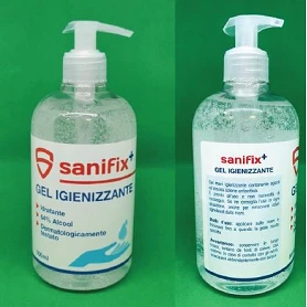 Gel Hydroalcoolique 500 ml Sanifix (unité) - PAYPER