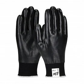 1 paire de gants tout enduits nitrile lisse 34-M1001/FC-EN - PIP
