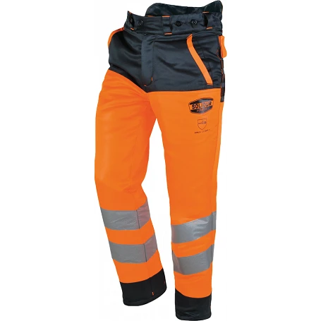 Pantalon bûcheron anti-coupure haute visibilité Classe 1 GLOW
