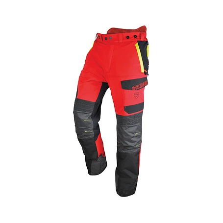 Pantalon bûcheron anti-coupure haute visibilité Classe 1 GLOW - SOLIDUR