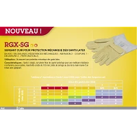 Surgants en cuir siliconé RGX-SG - SIBILLE FACTORY