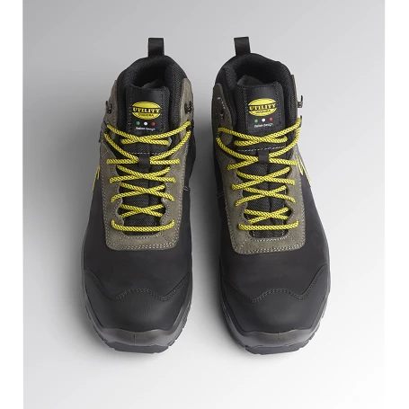 Chaussure Bateau Diadora Sport DIATEX Low S3 WR CI SRC Homme - Noir/Gris Étanche