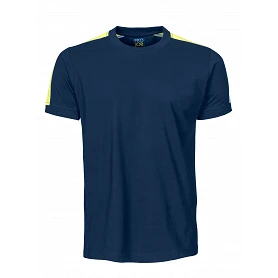 T-shirt de travail bandes fluo 100 % coton 2019 - PROJOB