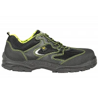 CHAUSSURE NYLON ET MICROTECH NOIR/TISSU JAUNE/SEM.ANT.APT ELECTRIC SB E P FO SRC - COFRA