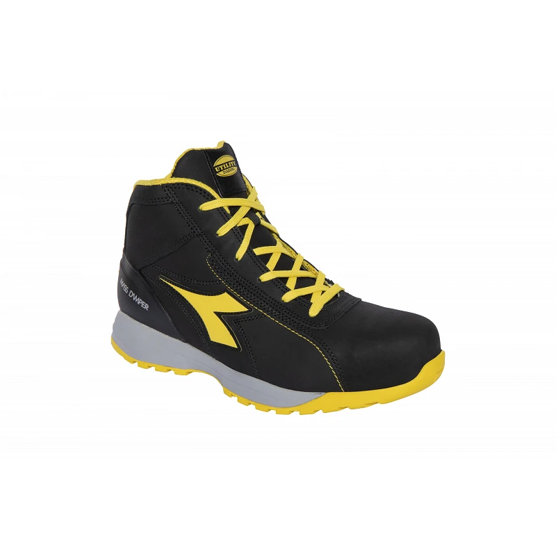 Chaussure De Sécurité Diadora Mixte Glove MDS MTX Quick Mid S3 - Imperméable, Respirante, Semelle Antidérapante