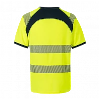 Tee-shirt manches courtes haute visibilité 100 % polyester TO7 - CODUPAL