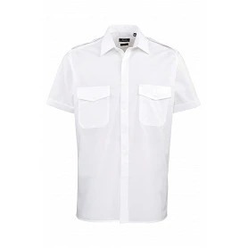 CHEMISE HOMME MANCHES COURTES PILOTE PR212 - PREMIER