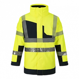 Parka de travail haute visibilité 100 % polyester Lumina V - CODUPAL
