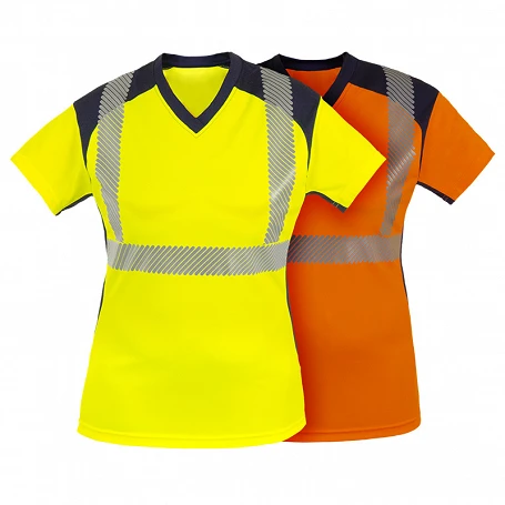 T-shirt de travail haute visibilité femme Bahia - T2S