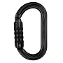 Mousqueton aluminium oval OK Triact-Lock - PETZL