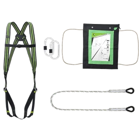 Kit nacelle : harnais, longe, mousquetons, sac - KRATOS