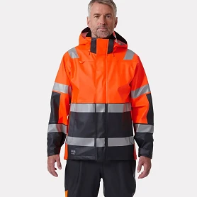 Veste de pluie homme haute visibilité Alna 70295 - HELLY HANSEN