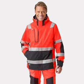 Veste de pluie homme haute visibilité Alna - HELLY HANSEN