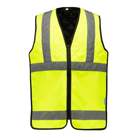 Gilet de travail rafraîchissant haute visibilité certifié Classe 2 BASE REFLEX - UNDERHEAT