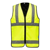 Gilet de travail rafraîchissant haute visibilité certifié Classe 2 BASE REFLEX - UNDERHEAT