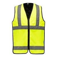 Gilet de travail rafraîchissant haute visibilité et antistatique Base Reflex-A - UNDERHEAT