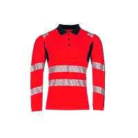 Polo haute visibilité de travail, manches longues Obvias Long - SYNQ